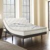 Layers of Comfort foam, Gel foam, and springs come together to provide a restful night's sleep
