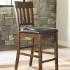 Ashley Ralene Brown Upholstered Barstool