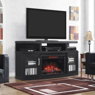 Cantilever Oak Fire TV Stand