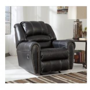 Manzanola - Black Recliner Sectional