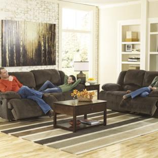 Toletta Chocolate Reclining Sofa