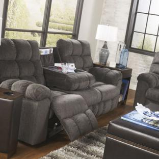 Acieona Slate Reclining Sofa