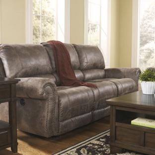 Oberson Gunsmoke Reclining Sofa