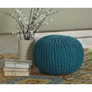 Nils - Teal Pouf