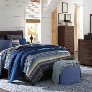 Contemporary Upholstered Bed