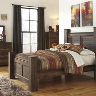 Quinden - Brown Queen Bed