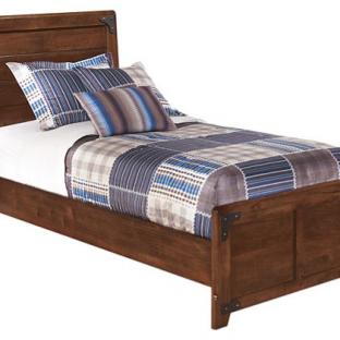 Delburne Twin Panel Bed