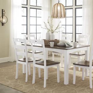 Woodanville - Table with 6 Chairs