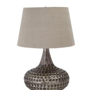 Sarely - Pewter Lamp