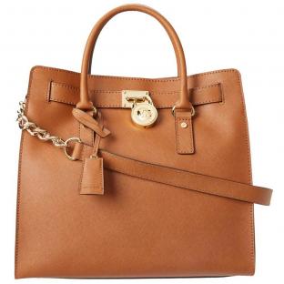 Michael Kors Hamilton North/South Saffiano Satchel