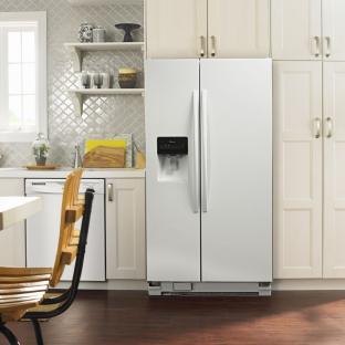 Amana 25 cu ft side by side refrigerator