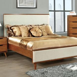 Lennart - Oak Beige Bed