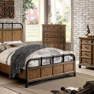 McVille - Oak Queen Bed